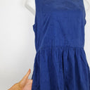 Second-Hand - Gap Cobalt Sweet Jacquard Mini Dress Size 14 - SwapUp
