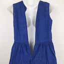 Second-Hand - Gap Cobalt Sweet Jacquard Mini Dress Size 14 - SwapUp