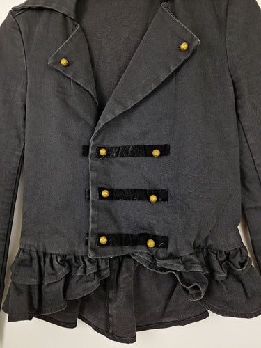 Second-Hand - Tigerlily Ruffled Military Night Out Jacket Size 8 - SwapUp