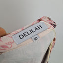 Second-Hand - Delilah Preppy Breezy Muted Design Midi Dress Size 10 - SwapUp