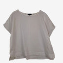 Second-Hand - RB Sellers Summer Essential White Linen Top Size 12 - SwapUp