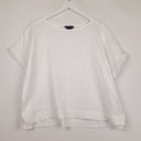 Second-Hand - RB Sellers Summer Essential White Linen Top Size 12 - SwapUp