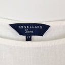 Second-Hand - RB Sellers Summer Essential White Linen Top Size 12 - SwapUp