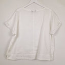 Second-Hand - RB Sellers Summer Essential White Linen Top Size 12 - SwapUp