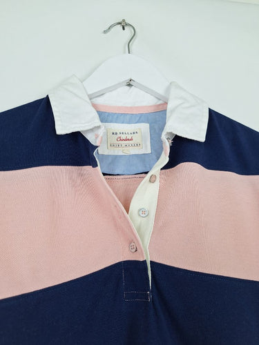Second-Hand - RB Sellers Heritage Striped Polo Top Size 12 - SwapUp
