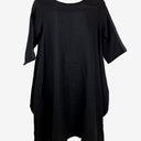 Second-Hand - Rike Design Pure Noir Linen Midi Dress Size L - SwapUp