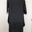 Second-Hand - Rike Design Pure Noir Linen Midi Dress Size L - SwapUp