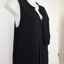 Second-Hand - Lounge Asymmetric Keyhole Tunic Top Size L - SwapUp