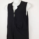 Second-Hand - Lounge Asymmetric Keyhole Tunic Top Size L - SwapUp