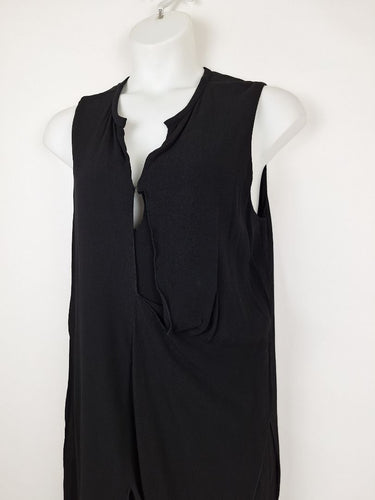 Second-Hand - Lounge Asymmetric Keyhole Tunic Top Size L - SwapUp