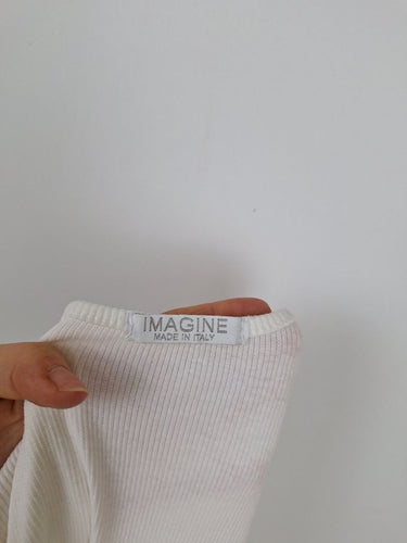 Second-Hand - Imagine Floaty Linen Midi Dress Size OSFA - SwapUp