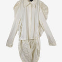 Second-Hand - Kimberley Cream Manipulated Back Shirt Size L - SwapUp
