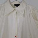 Second-Hand - Kimberley Cream Manipulated Back Shirt Size L - SwapUp