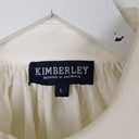 Second-Hand - Kimberley Cream Manipulated Back Shirt Size L - SwapUp