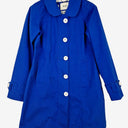 Second-Hand - Hatley Royal Blue Peter Pan Coat Size 12 - SwapUp