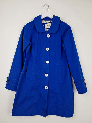 Second-Hand - Hatley Royal Blue Peter Pan Coat Size 12 - SwapUp