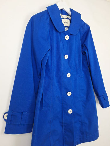 Second-Hand - Hatley Royal Blue Peter Pan Coat Size 12 - SwapUp