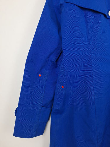 Second-Hand - Hatley Royal Blue Peter Pan Coat Size 12 - SwapUp
