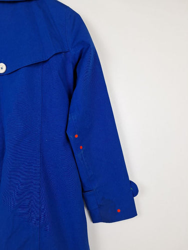 Second-Hand - Hatley Royal Blue Peter Pan Coat Size 12 - SwapUp