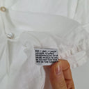 Second-Hand - Assorted Brands Mother Of Pearl Button Linen Top Size XL - SwapUp