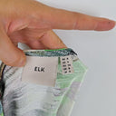 Second-Hand - Elk Colour Glitch Midi Dress Size 8 - SwapUp