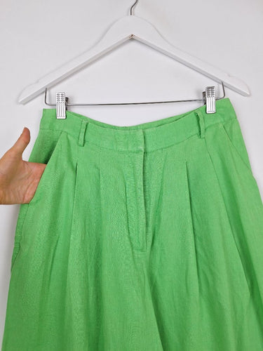 Second-Hand - Gorman Granny Smith Linen Pants Size 10 - SwapUp