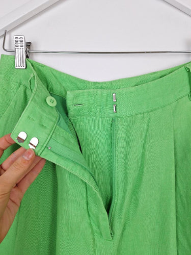 Second-Hand - Gorman Granny Smith Linen Pants Size 10 - SwapUp