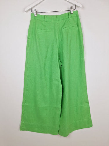 Second-Hand - Gorman Granny Smith Linen Pants Size 10 - SwapUp