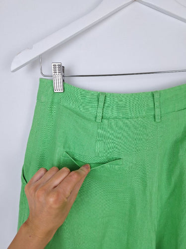 Second-Hand - Gorman Granny Smith Linen Pants Size 10 - SwapUp
