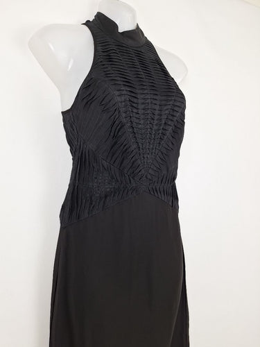 Second-Hand - Sass & Bide Mock Neck Mysterious Midi Dress Size 6 - SwapUp