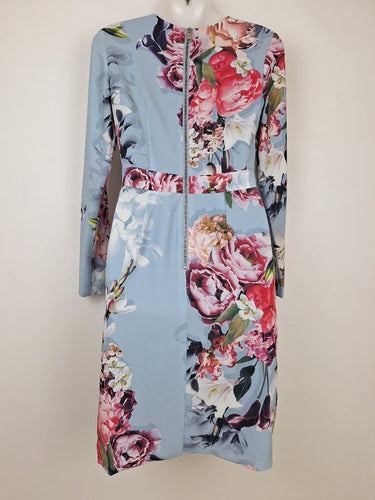 Second-Hand - We Are Kindred Sophisticated Floral Midi Dress Size 8 - SwapUp