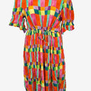 Second-Hand - Gorman Rainbow Crinkle Texture Sun Dress Size 14 - SwapUp