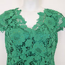 Second-Hand - Moss & Spy Diamante Vine Leaf Midi Dress Size 16 - SwapUp