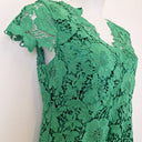 Second-Hand - Moss & Spy Diamante Vine Leaf Midi Dress Size 16 - SwapUp