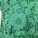 Second-Hand - Moss & Spy Diamante Vine Leaf Midi Dress Size 16 - SwapUp