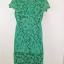 Second-Hand - Moss & Spy Diamante Vine Leaf Midi Dress Size 16 - SwapUp