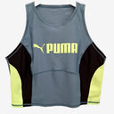 Second-Hand - Puma Vibrant Colour Block Athletic Top Size L - SwapUp