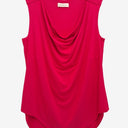 Second-Hand - Leina & Fleur Fuchsia Cowl Neck Going Out Top Size 12 - SwapUp