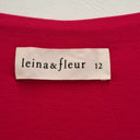 Second-Hand - Leina & Fleur Fuchsia Cowl Neck Going Out Top Size 12 - SwapUp