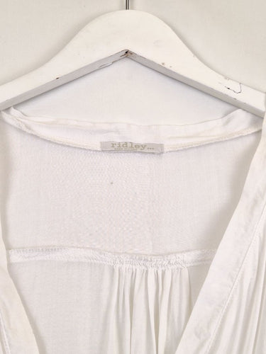 Second-Hand - Ridley Broderie Lace Blouse Size L - SwapUp