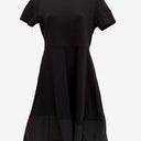 Second-Hand - COS Night Sky Contrast Ruffle T-Shirt Dress Size S - SwapUp