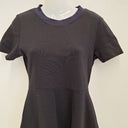 Second-Hand - COS Night Sky Contrast Ruffle T-Shirt Dress Size S - SwapUp