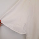 Second-Hand - COS Pure White Curved Shoulder T-shirt Size L - SwapUp