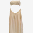 Second-Hand - Venroy Breezy Summer Cut Out Linen Maxi Dress Size L - SwapUp