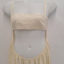 Second-Hand - Venroy Breezy Summer Cut Out Linen Maxi Dress Size L - SwapUp