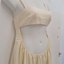 Second-Hand - Venroy Breezy Summer Cut Out Linen Maxi Dress Size L - SwapUp