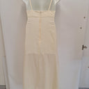 Second-Hand - Venroy Breezy Summer Cut Out Linen Maxi Dress Size L - SwapUp