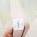Second-Hand - LESET Cream Roma Deep V Slip Maxi Dress Size XL - SwapUp
