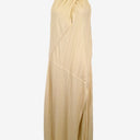 Second-Hand - Camilla and Marc Alto Dropped Waist Cream Halter Maxi Dress Size 14 - SwapUp