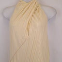Second-Hand - Camilla and Marc Alto Dropped Waist Cream Halter Maxi Dress Size 14 - SwapUp